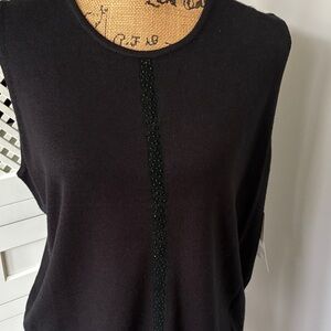 Elegant Black Women's Top